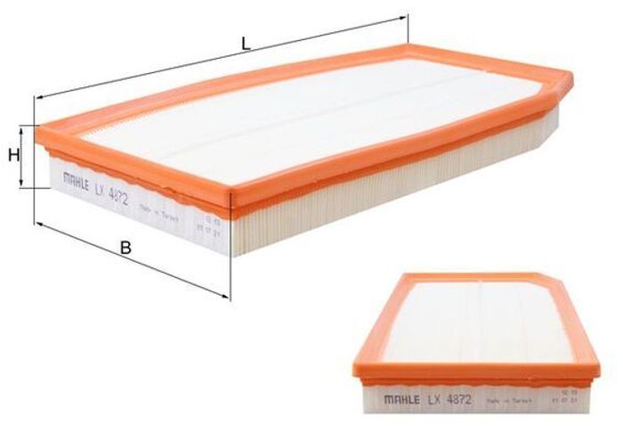 Luftfilter (Filterpatrone) passt zu: MERCEDES C (A205), C (C205), C (W205), C...
