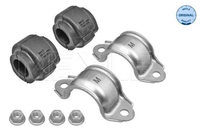 Reparatursatz der Stabilisatorsstange vorne L/R (25mm Nüsse; Spangen) passt z...