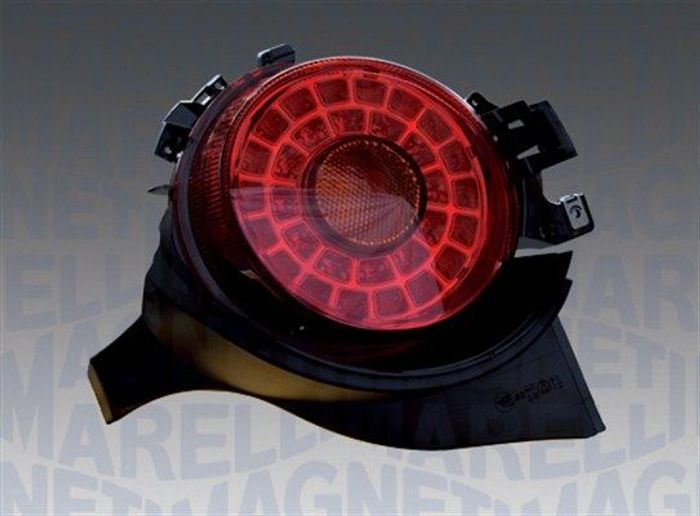 Lampe hinten L (P21W, blinkerfarbe gelb, glasfarbe rot) passt zu: ALFA ROMEO...