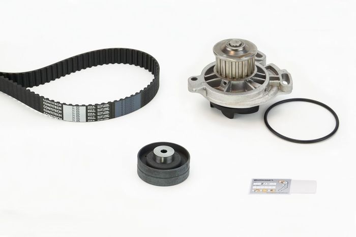 Ventilsteuerung Satz (Riemen + Rolle + Flüssigkeitspumpe) passt zu: AUDI A6 C...
