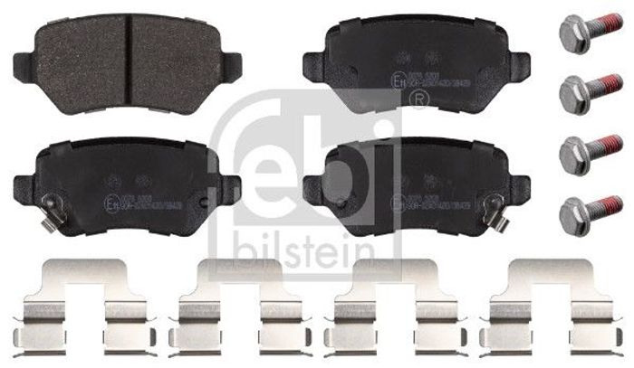 Bremsbelagsatz hinten , passt zu: KIA CEE'D, PRO CEE'D, VENGA; LADA KALINA; O...
