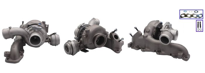 Turbolader (Runderneuert, mit Dichtungssatz) passt zu: FIAT CROMA; OPEL ASTRA...