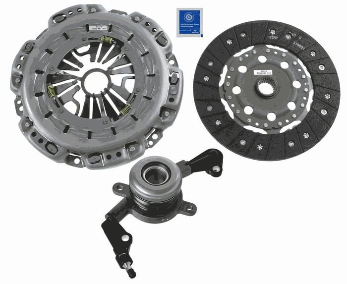 Selbsteinstellender Kupplungssatz mit hydr Lager (240mm) passt zu: MERCEDES C...
