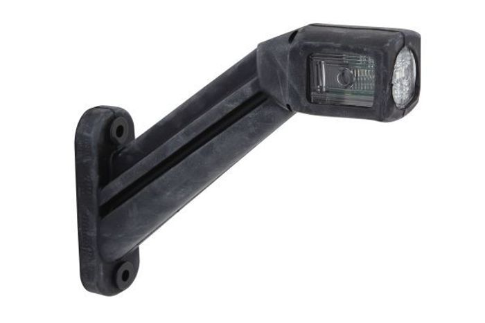 Markierungslicht R, schwarz/weiß, LED, kabellänge 2000mm, 12/24V (stecker: AM...