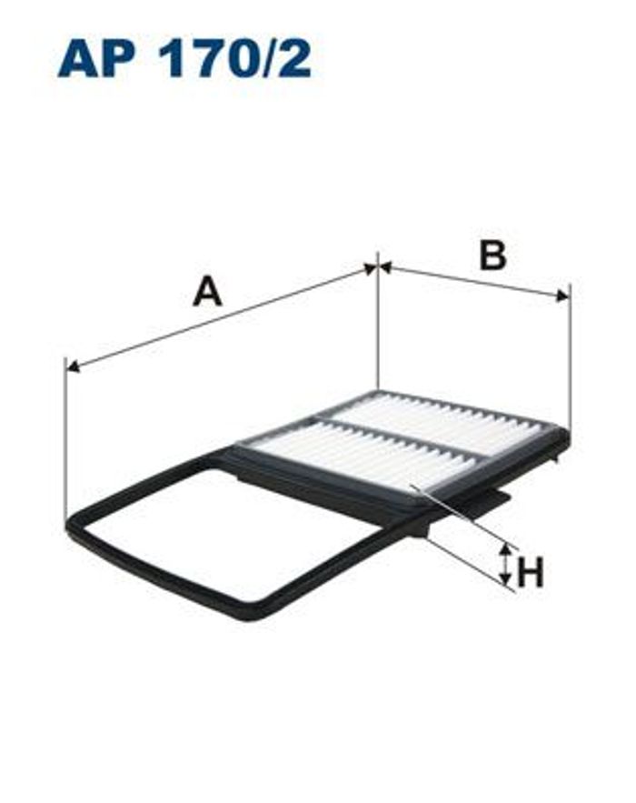 Luftfilter (Filterpatrone) passt zu: TOYOTA PRIUS 1.5H 09.03-12.09