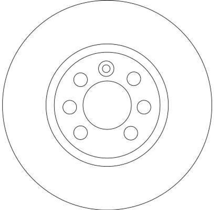 Bremsscheibe vorne L/R passt zu: DAEWOO LANOS; OPEL ASTRA H, ASTRA H CLASSIC,...