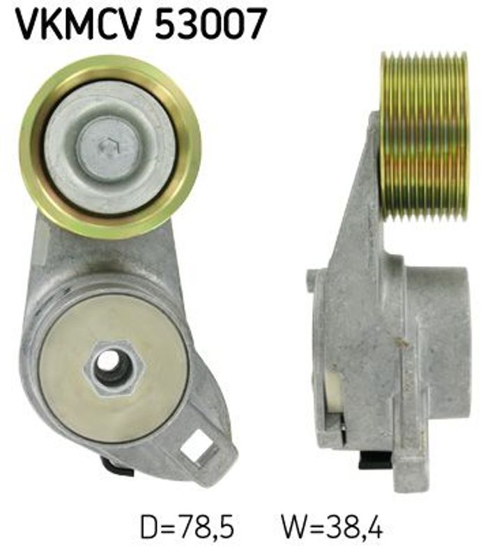 Keilriemenspanner passt zu: VOLVO 7300, 8500, 8700, 9700, 9900, B12, FH16, FH...