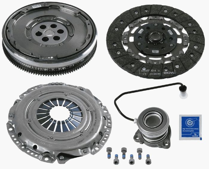 Kupplungssatz (mit Kupplungsplatte, 215mm) passt zu: OPEL ASTRA H, ASTRA H GT...