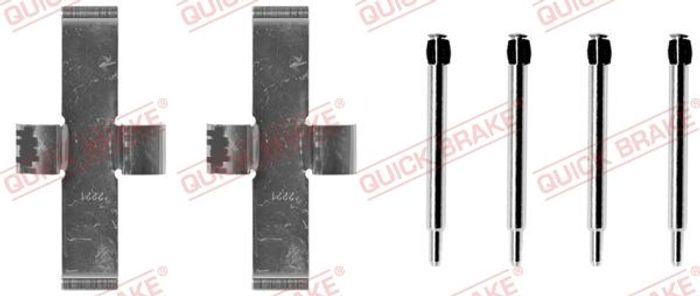 Montagesatz des Bremsklotzes vorne passt zu: MERCEDES /8 (W114), 123 (W123),...