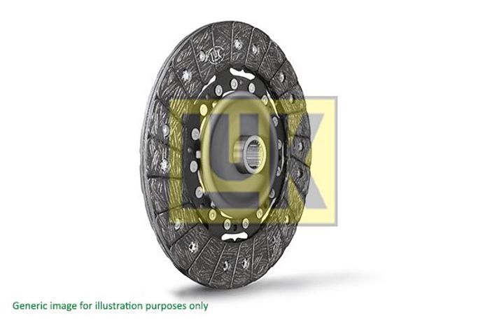 Kupplungsscheibe (228mm) volles Profil passt zu: MERCEDES SPRINTER 2-T (B901,...
