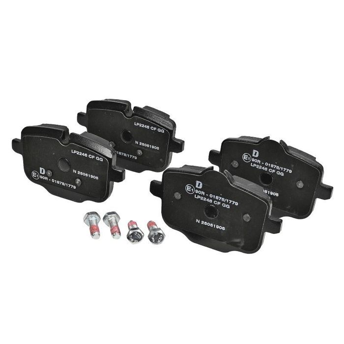 Bremsbelagsatz hinten , passt zu: BMW 2 (G42, G87), 3 (G20, G80, G28), 3 (G21...
