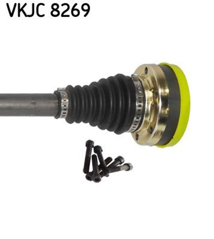 Achswelle hinten R 631mm passt zu: AUDI A3, Q3, TT; SEAT ALTEA XL; SKODA OCTA...
