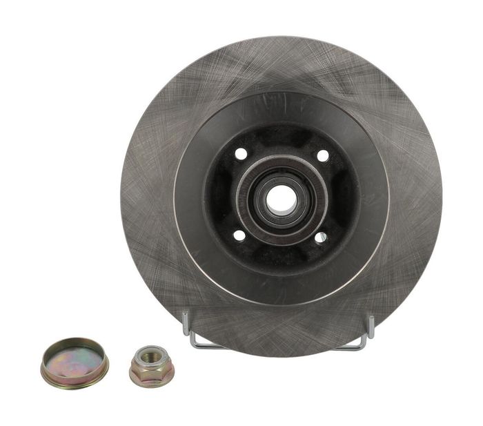 Bremsscheibe mit Lager hinten L/R (mit ABS-Ring) passt zu: RENAULT GRAND SCEN...