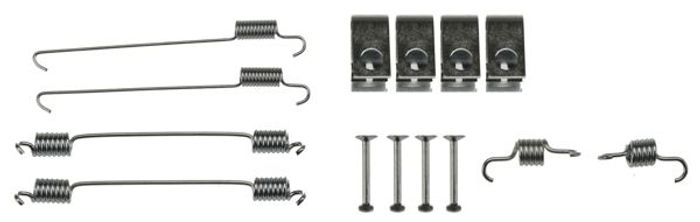 Montagesatz der Bremsbacken passt zu: NISSAN MICRA C+C III, MICRA III, PIXO;...