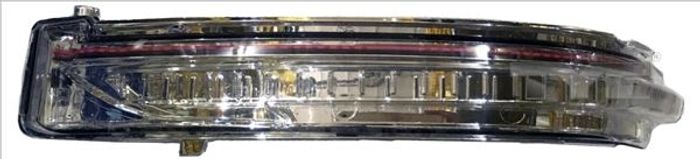 Die Lampen-Anzeige im Spiegel L (durchsichtig, LED) passt zu: NISSAN QASHQAI...
