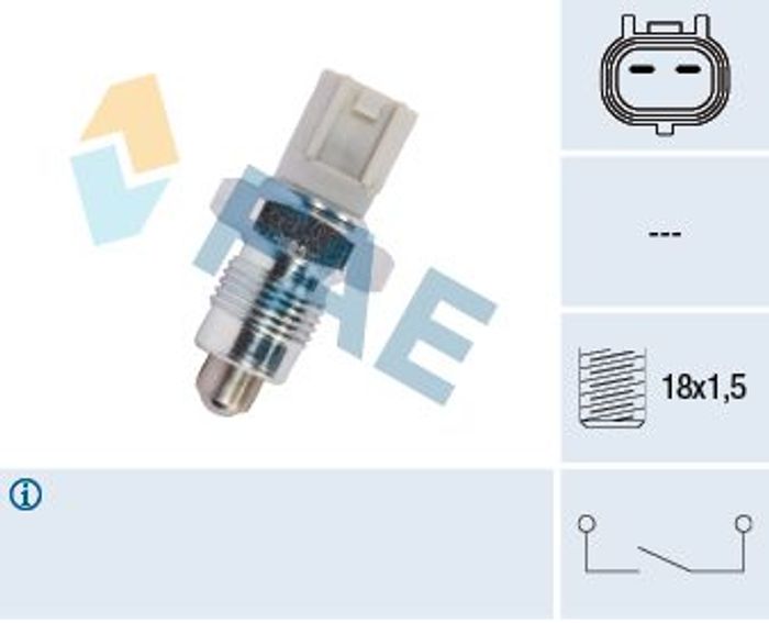 Lichtschalter Rückwärts passt zu: HONDA ACCORD VII, ACCORD VIII, CIVIC VII, C...