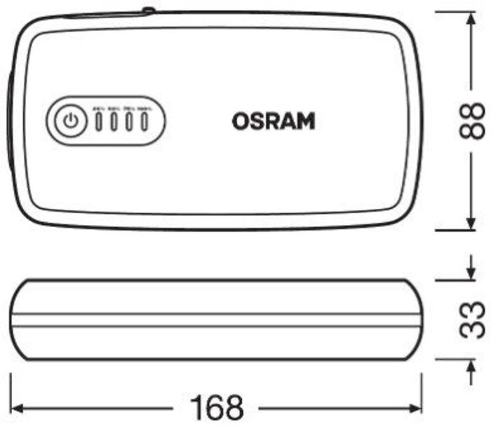 Boot-Gerät OBSL300, spannung: 12 V, anlaßstrom: 300 A, spitzenanlaßstrom: 150...