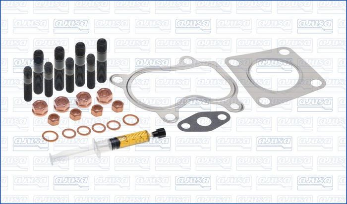 Montageset der Turbokompressors (mit Dichtungen) passt zu: CHRYSLER GRAND VOY...