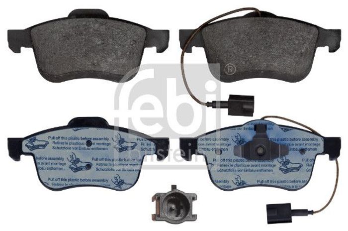Bremsbelagsatz vorne , passt zu: FIAT DOBLO, DOBLO CARGO; LANCIA DELTA III; O...