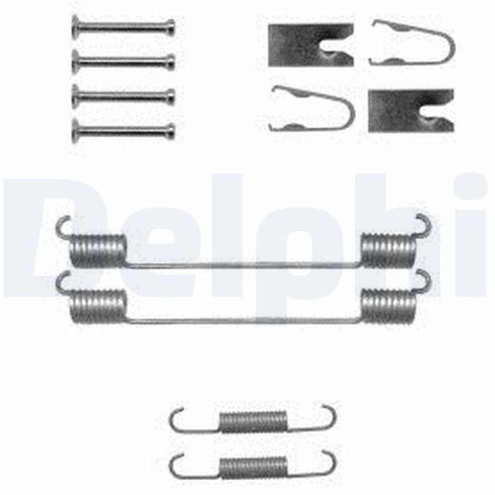 Montagesatz der Bremsbacken (AP LOCKHEED) passt zu: MERCEDES A (W176); AUDI A...
