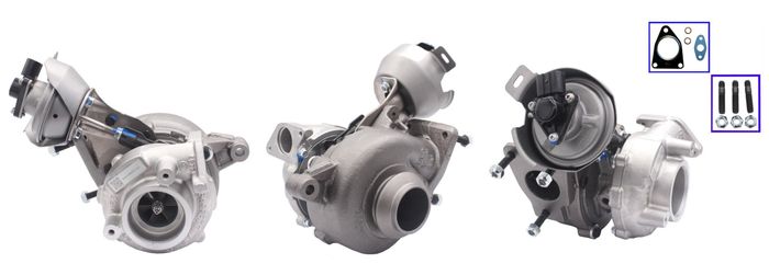 Turbolader (Runderneuert, mit Dichtungssatz) passt zu: CITROEN C8, JUMPY II;...