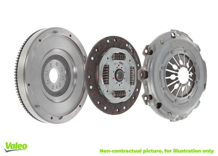 Satz der Kupplung mit starrem Schwungrad (228mm) passt zu: MERCEDES CITAN (MP...