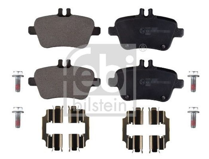 Bremsbelagsatz hinten , passt zu: MERCEDES A (W176), B SPORTS TOURER (W246, W...