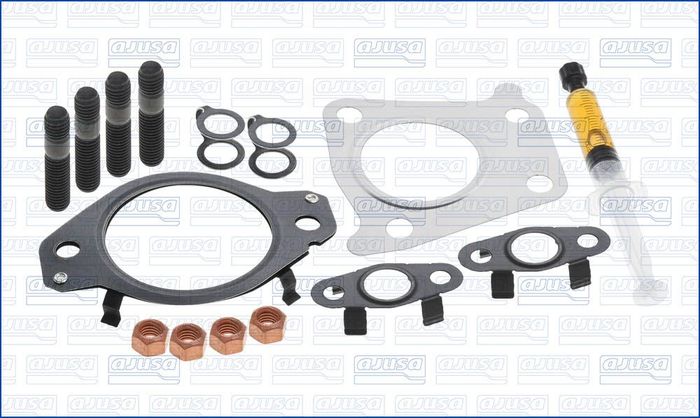 Montageset der Turbokompressors (mit Dichtungen) passt zu: CHEVROLET CAPTIVA;...