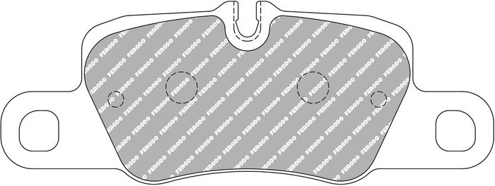 Bremsbeläge Wettbewerb BREMBO DS 2500 nicht für die Straße zugelassen; hinten...