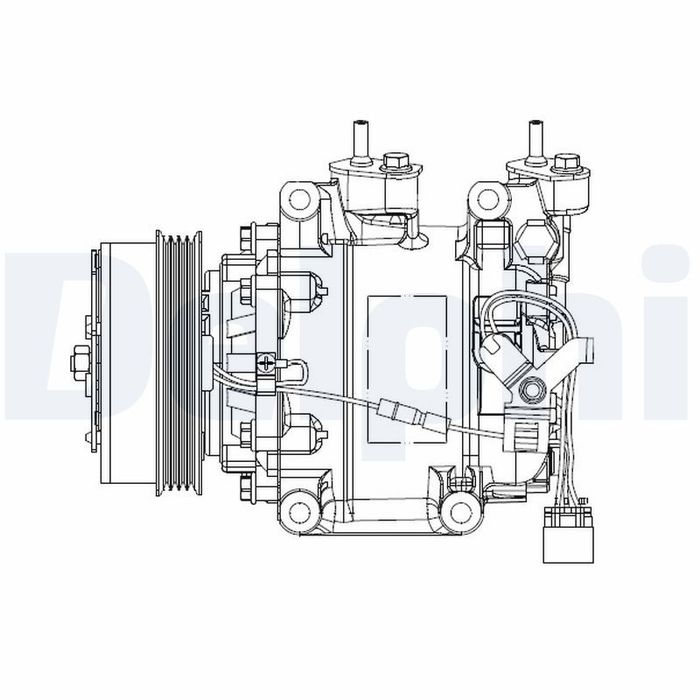Klimakompressor passt zu: HONDA CR-Z, INSIGHT 1.3H/1.5H 04.09