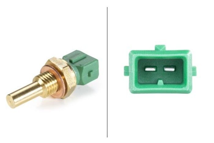 Kühlmitteltemperatur -Sensor (anzahl der Pins: 2, grün) passt zu: BMW 3 (E36)...