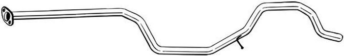 Auspuffrohr mitte (länge:2135mm) passt zu: OPEL INSIGNIA A, INSIGNIA A COUNTR...