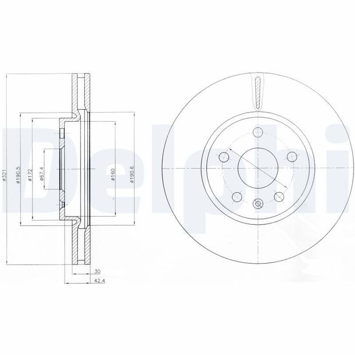 Kpl. Scheibenbremsen vorne L/R passt zu: CHEVROLET CAMARO, EQUINOX, MALIBU; M...