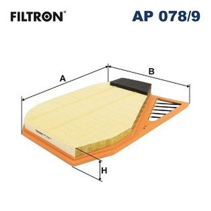 Luftfilter (Filterpatrone) passt zu: FIAT PANDA; LANCIA YPSILON 1.0H 01.20