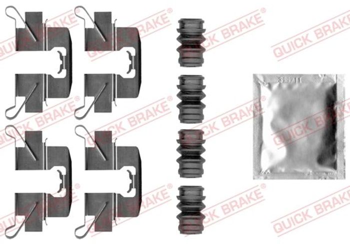 Montagesatz des Bremsklotzes hinten passt zu: MAZDA CX-3, CX-5; PEUGEOT 3008...
