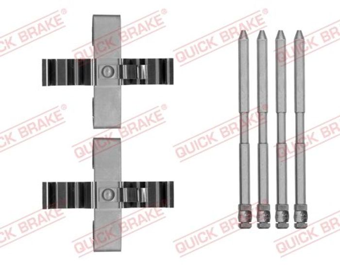 Montagesatz des Bremsklotzes hinten passt zu: VW TOUAREG 2.5D-3.6 10.02-05.10