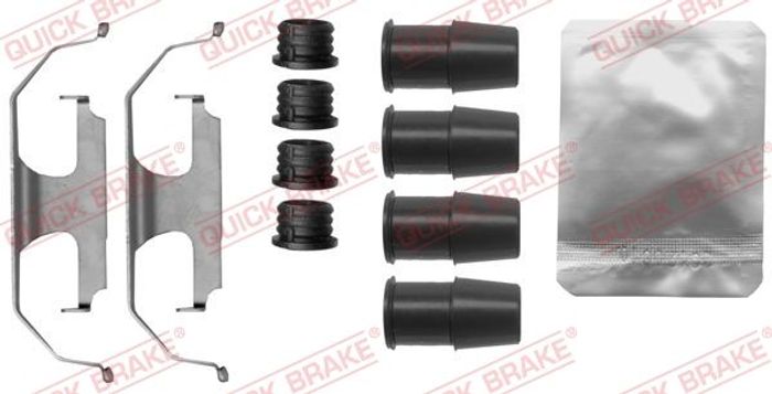 Montagesatz des Bremsklotzes hinten passt zu: BMW 3 (F30, F80), 3 (F31), 3 GR...