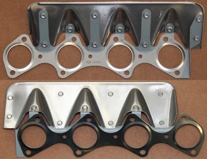 Auspuffkrümmerdichtung passt zu: BMW 3 (E30), 3 (E36), 3 (E46), 5 (E34), Z3 (...