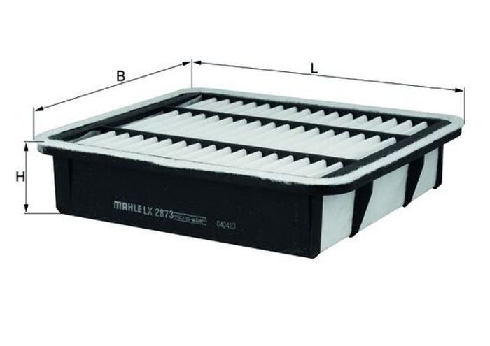Luftfilter (Filterpatrone) passt zu: LEXUS GS, IS I, IS SPORTCROSS; TOYOTA AR...