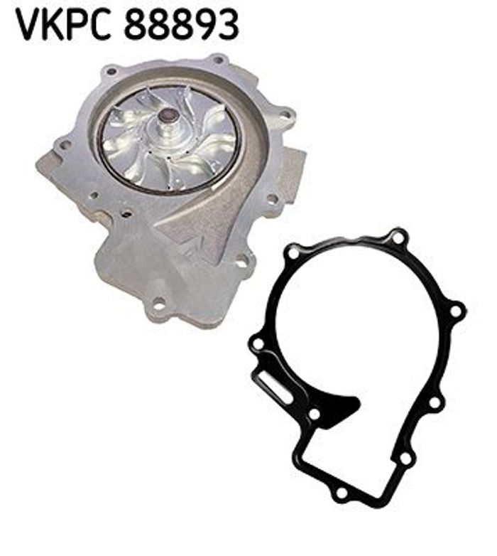 Kühlmittelpumpe, mit dichtung passt zu: MERCEDES SPRINTER 3,5-T (B906), SPRIN...