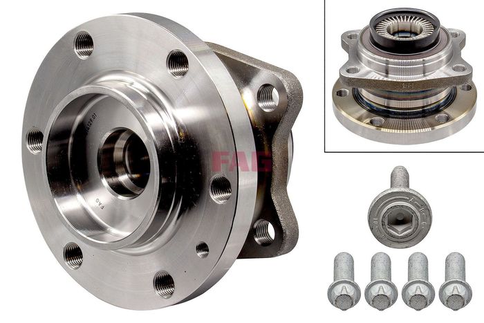 Radlagersatz mit Nabe vorne L/R (x152,2) passt zu: MERCEDES SPRINTER 3,5-T (B...