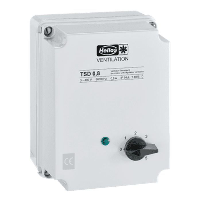 Helios TSD 0,8 Trafo-Drehzahlsteller - 3-PH, , 0,8 A - 01500