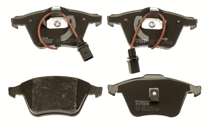 Bremsbelagsatz vorne , passt zu: AUDI A4 B5, A6 C5, ALLROAD C5 1.8-4.2 01.96-...