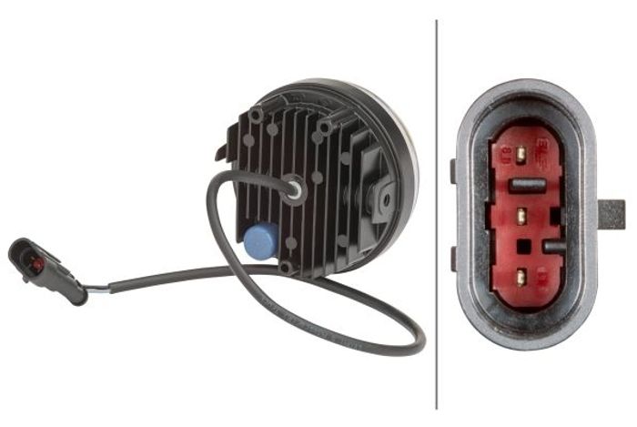 Tageslicht L 12/24V LED HELLA (1 Stück, zusätzliche Funktionen: tageslicht)