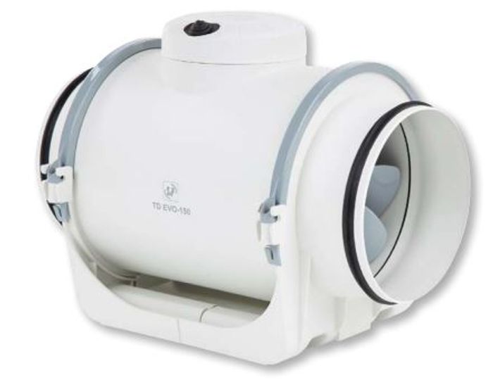 S&P TD EVO-150 VAR N8 - Rohrventilator, DN150, Regelung - 5211007400
