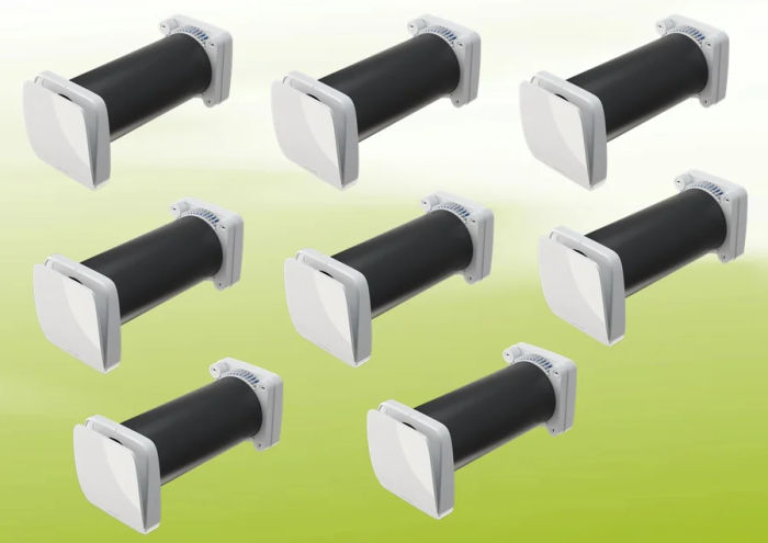 8x Südwind Ambientika advanced+ Lüftungsset