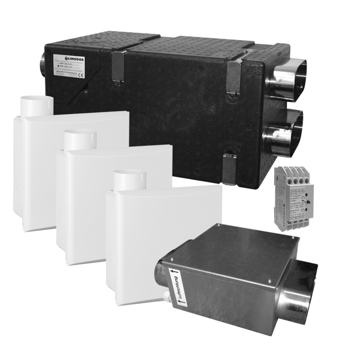 Limodor air clean-System 180 Set 2 Vmax: 3 x 60 m3/h - Werksartikel-Nr: 62092