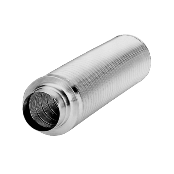 Helios FSD 100 - Flex. Rohrschalldämpfer L=1 m, DN 100 - 00676