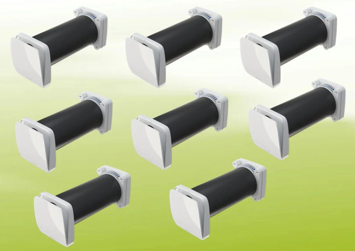 8x Südwind Ambientika wireless+ Lüftungsset