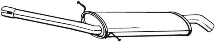 Mittelschalldämpfer